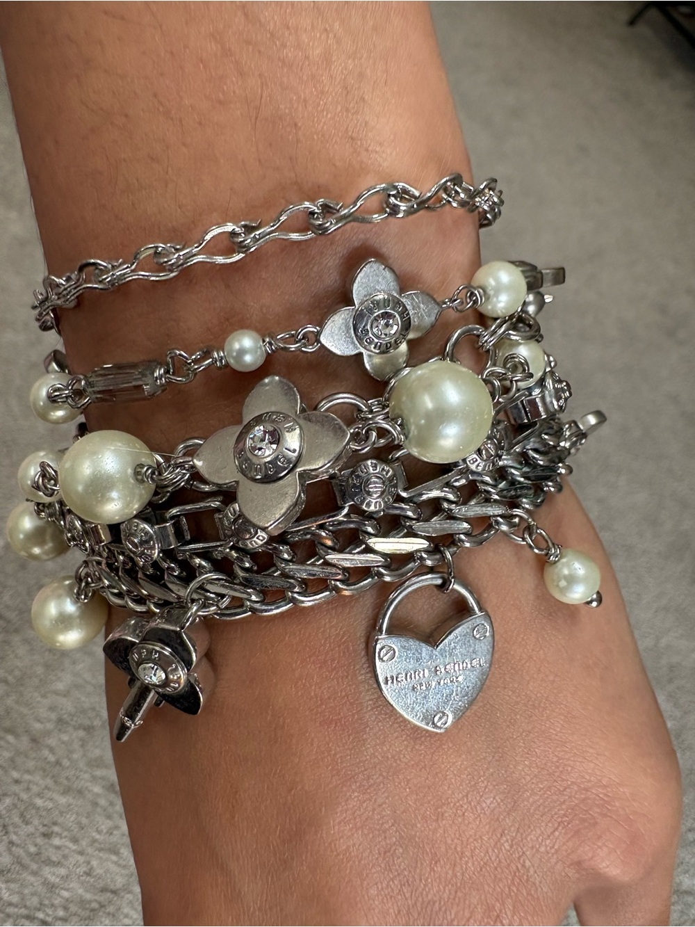 Henri Bendel Silver Bracelet